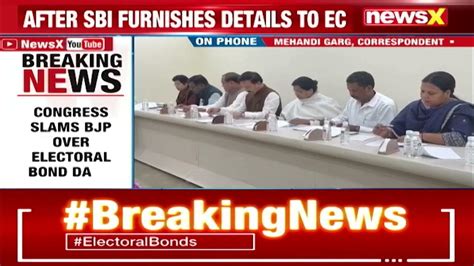 Electoral Bonds Biggest Scam In India Cong On Electoral Bond Data