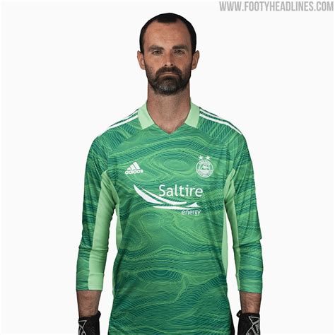 Aberdeen 21 22 Home And Keeper Kits Released Footy Headlines