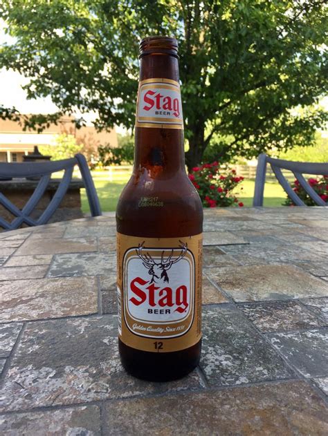 Stag Beer The Favorite Beer Of Belleville Illinois Stag Beer Beer