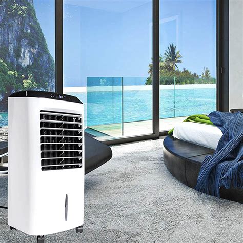 Mylek White Mydac80 Remote Control Large Portable Air Cooler Wilko