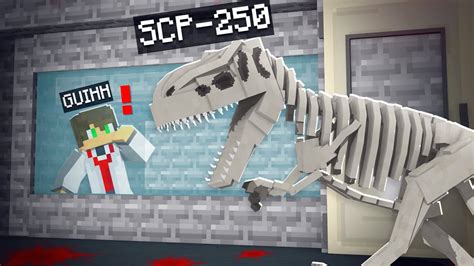 SCP 250 DINOSSAURO MORTO VIVO ESQUELETO No MINECRAFT 18 Guihh