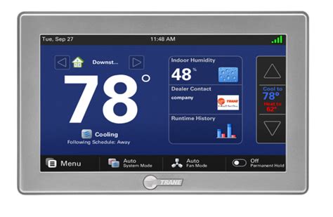 A Review Of Trane S Top Thermostats Fire And Ice