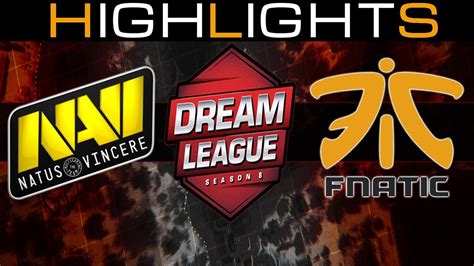 Navi Vs Fnatic Game 2 DreamLeague Season 8 Highlights Dota 2 YouTube