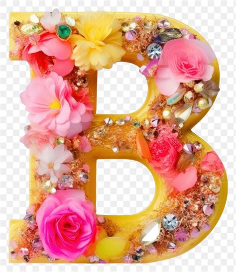 PNG Glitter letter B alphabet | Premium PNG - rawpixel