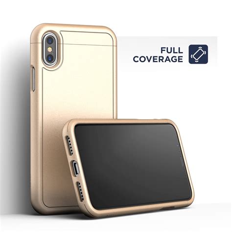 Iphone X Slimshield Case Gold Encased