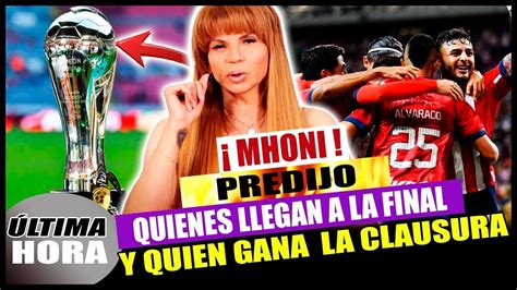 Mhoni Vidente Lanza Nueva Predicci N Que Les Espera Las Chivas Ser N