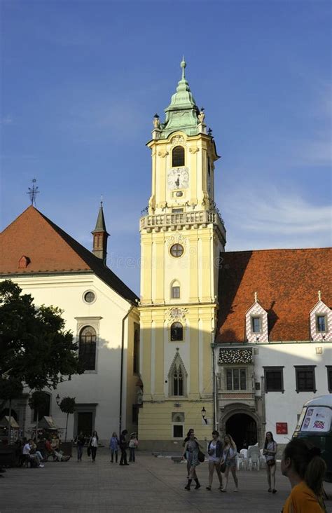 Bratislava El De Agosto Puerta Del St Michail De La Plaza