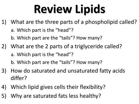 Ppt Lipids Powerpoint Presentation Free Download Id 6638022