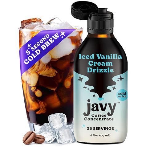 Amazon Javy Coffee Concentrate Cold Brew Coffee Perfect For