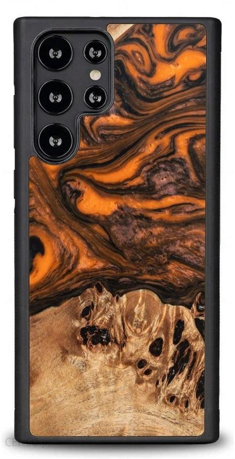 Bewood Etui Z Drewna I Ywicy Na Samsung Galaxy S Ultra Unique Orange