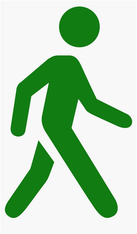 Crosswalk Png -crosswalk Vector Pedestrian - Man Icon Walking Gif ...