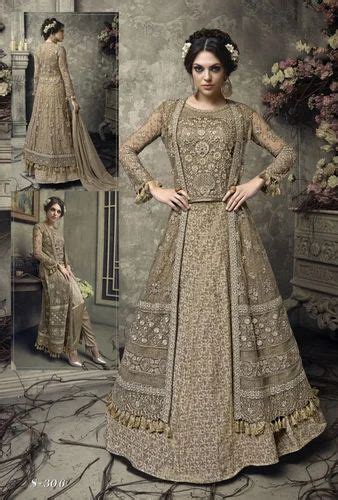 Royal Nikkah Dress For Bride In Traditional Pishwas Style Nameera By