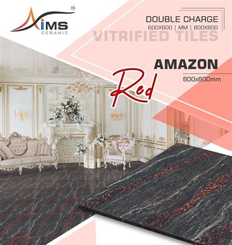 Multicolor Double Charged Vitrified Tiles 600 X 600 Mm 2x2 Feet 60x60