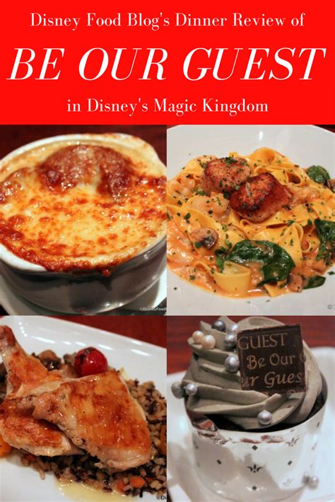 Review Dinner At Be Our Guest Restaurant In Disney Worlds Magic Kingdom