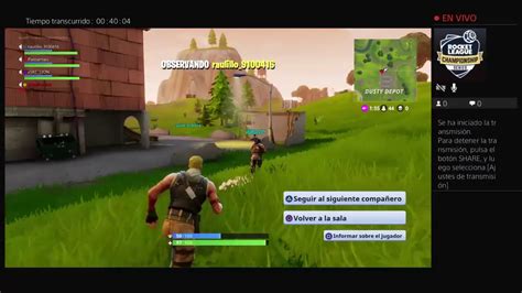 Directo De Fortnite Intentando Ganar YouTube