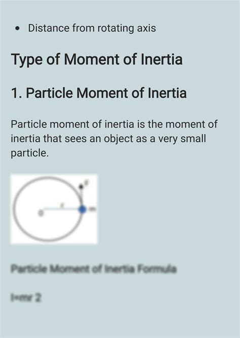 SOLUTION Moment Of Inertia Definition Formula Applicatio Problems