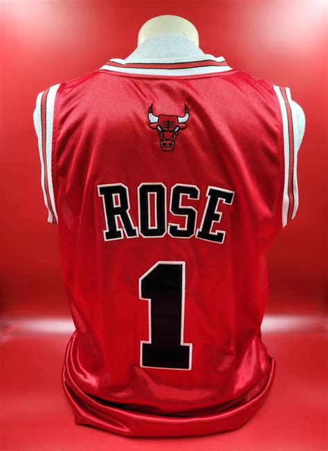 bulls jersey derrick rose 1