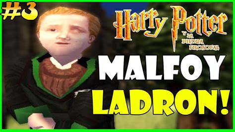 🧙malfoy Amigo De Lo Ajeno Harry Potter Y La Piedra Filosofal Ps1