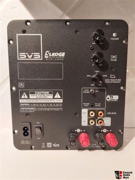 SVS Sledge STA-300D Subwoofer Amplifier - sale pending to Kevin Photo ...