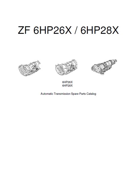 Zf Transmission Replacement Parts Catalog Pdf | Reviewmotors.co