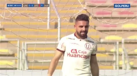 VIDEO Universitario de Deportes vs Atlético Grau Luis Urruti falló