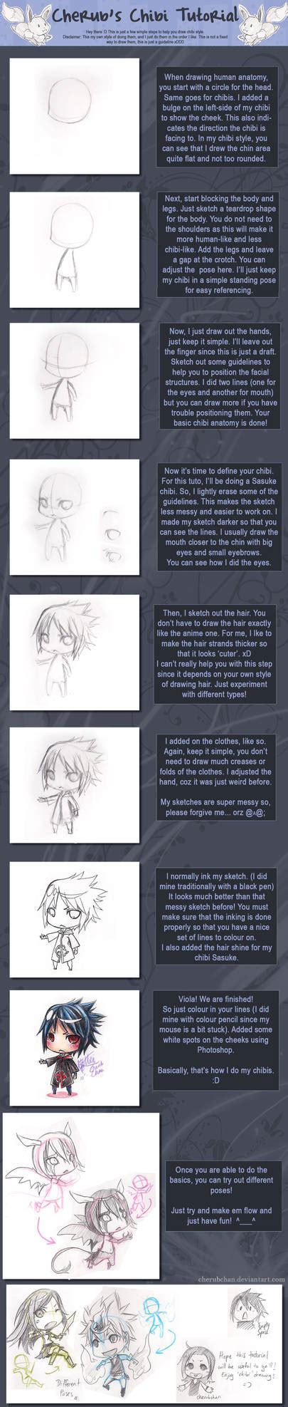 Chibi Tutorial by cherubchan on DeviantArt