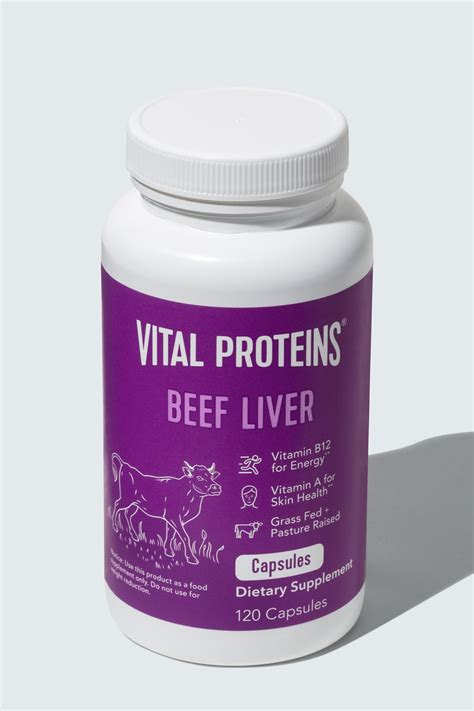 Grass Fed Beef Liver Capsules Vital Proteins