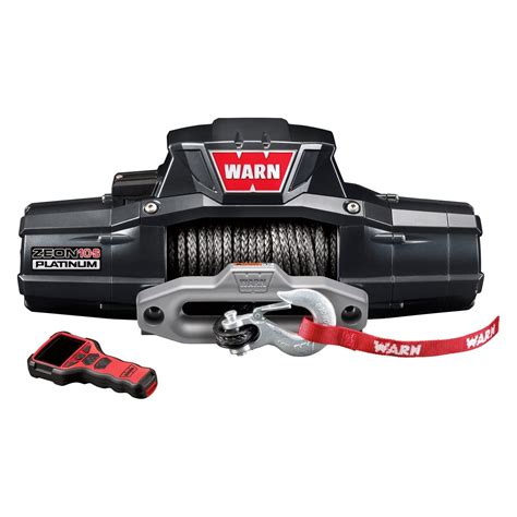 WARN ZEON Platinum Ultimate Performance Series Electric Winch