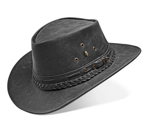 Zalupe Cowboy Hat Western Real Leather for Mens and Womens Australian ...