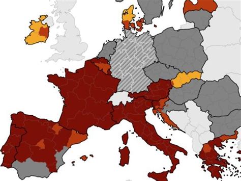 Covid Mappa Ecdc Italia Ancora In Rosso Scuro Mantovauno It