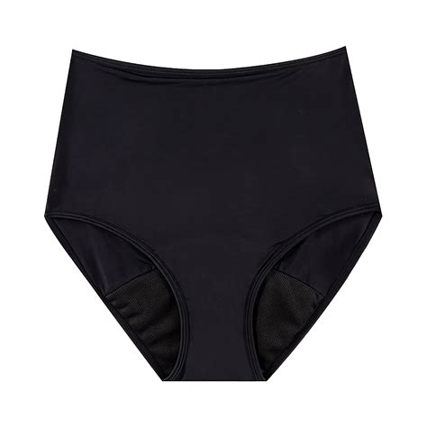 LEKODE Period Swimwear Bottoms Black Menstrual Leakproof Bikini Bottoms