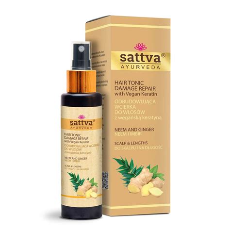 Sattva Hair Tonic Wcierka Do W Os W Neem Ginger Ml Sklep Empik