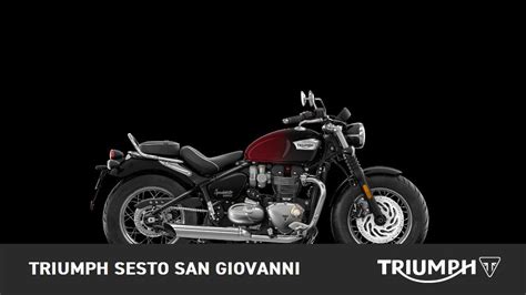 Triumph Bonneville Speedmaster Stealth Edition Nuova Triumph Sesto