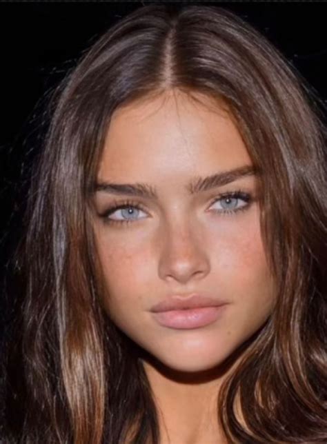 Pin By K K On 2 Brown Hair Blue Eyes Natural Makeup Looks Dark Hair