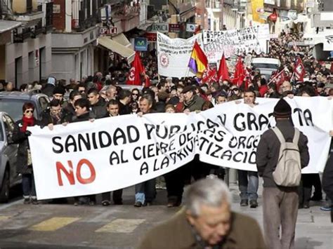 Manifestaci N Contra El Cierre Por La Noche De Puntos De Atenci N