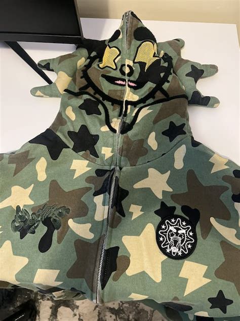 Glo Gang Glo Gang Man Zip Up Hoodie Grailed