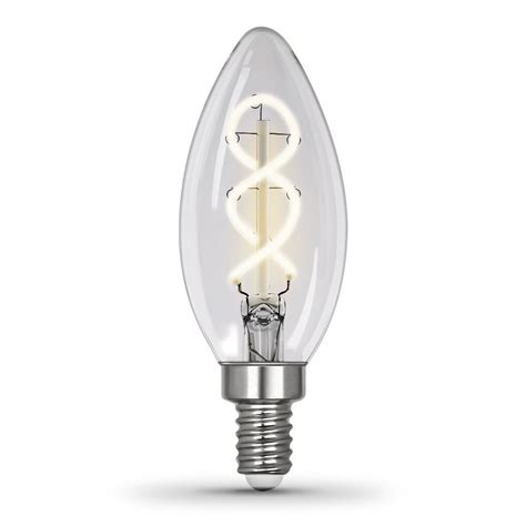 Feit Electric 40 Watt Equivalent B10 Dimmable Candelabra Clear Glass