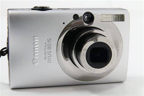 Canon Digital IXUS 80 IS Digitalkamera (8 Megapixel, 3-fach opt. Zoom ...