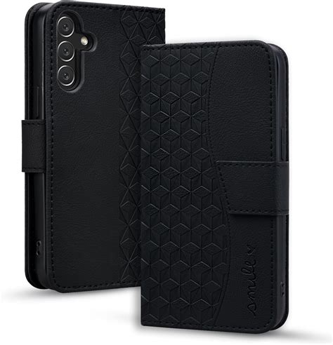 Foluu For Samsung Galaxy A15 4g5g Case Wallet Case Canvas Flipfolio Soft Tpu