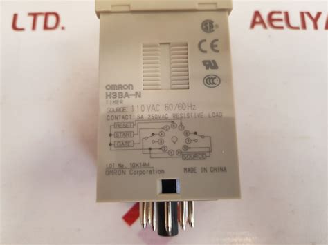 Omron H3Ba-n Solid-state Timer 5A 250Vac – Aeliya Marine Tech
