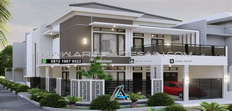 Desain Rumah X Meter Pemilik Ibu Dian Semarang Arsika