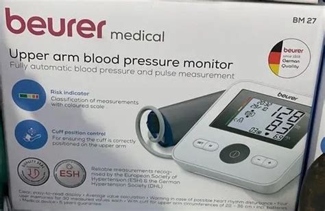 BM27 Beurer Bp Monitor at ₹ 1250 in Kolkata | ID: 25304494155