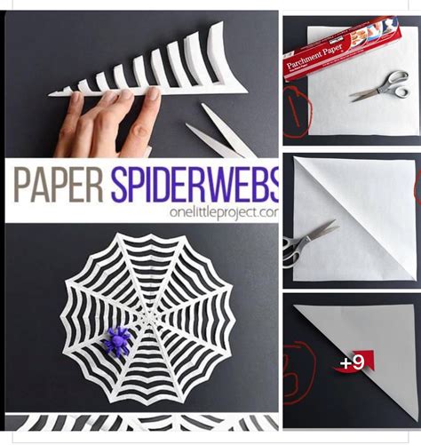 Paper Spider Web How To Make Paper Spider Web For Halloween Decorations