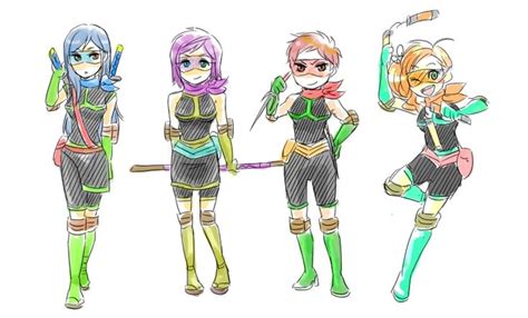 22 best TMNT Genderbend images on Pinterest | Teenage mutant ninja ...