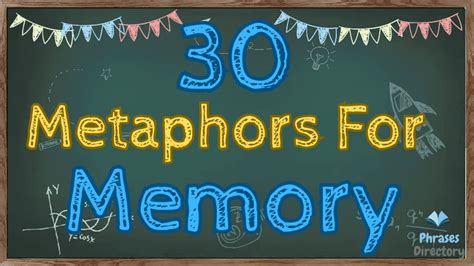 30 Metaphors For Memory Exploring Remembering Phrases Directory