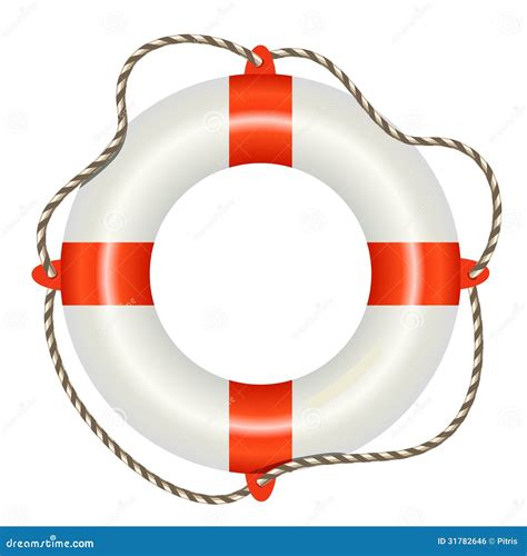 Lifesaver Buoy Stock Vector Illustration Of Risk Protection 31782646