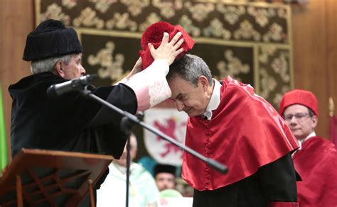 Zapatero Doctor Honoris Causa De La Ule Mi Lealtad A La