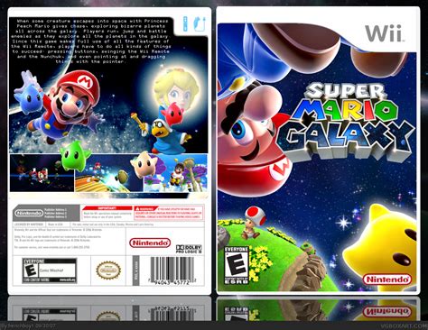 Viewing Full Size Super Mario Galaxy Box Cover