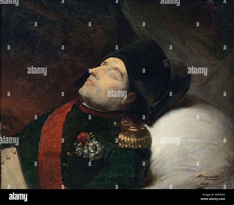 Death of Napoleon, 1841 Stock Photo - Alamy