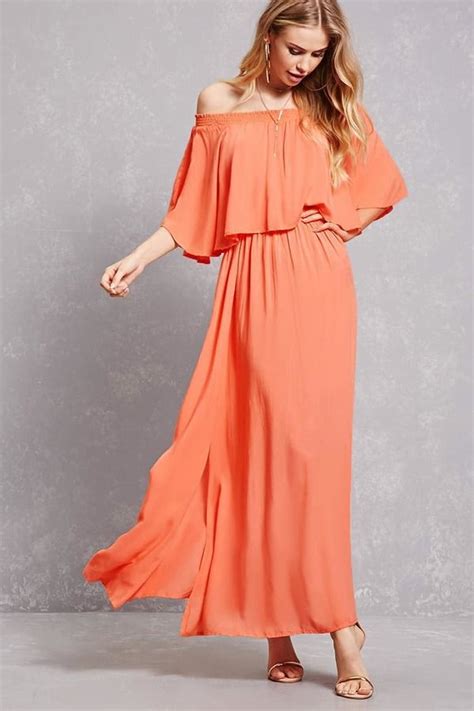 Forever 21 Boho Me Flounce Maxi Dress Maxi Dress Dresses Featuring